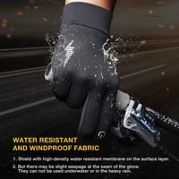 Warm Cycling Touchscreen Gloves