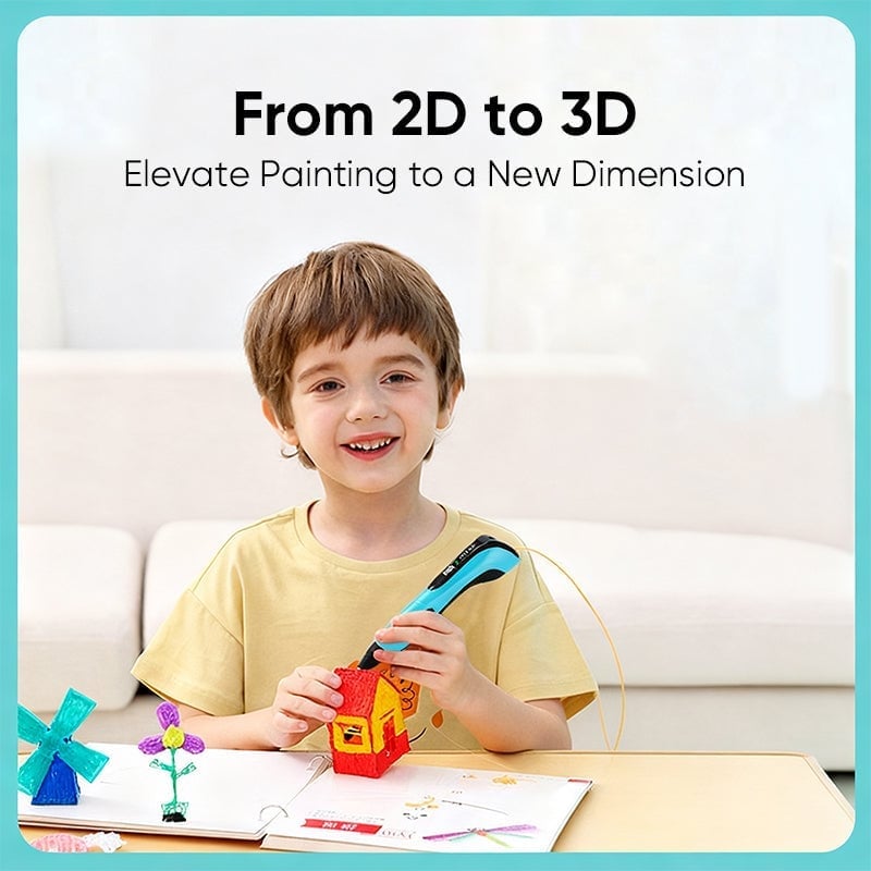 Children Educational DIY Creation 3D Drawing Printing Pen