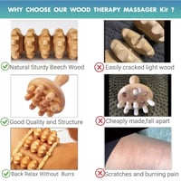 Beech Wood Massage Set