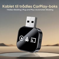 Trådløs CarPlay Android Auto Adapter