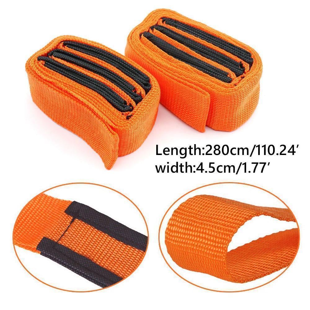 2pcs Adjustable Furniture Teamstrap Moving and Lifting Straps