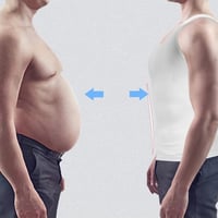 Afslankcompressievest voor heren