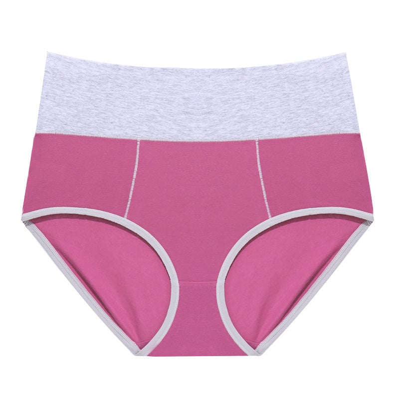 Ladies High Waist Knickers Plus Size Cotton Briefs
