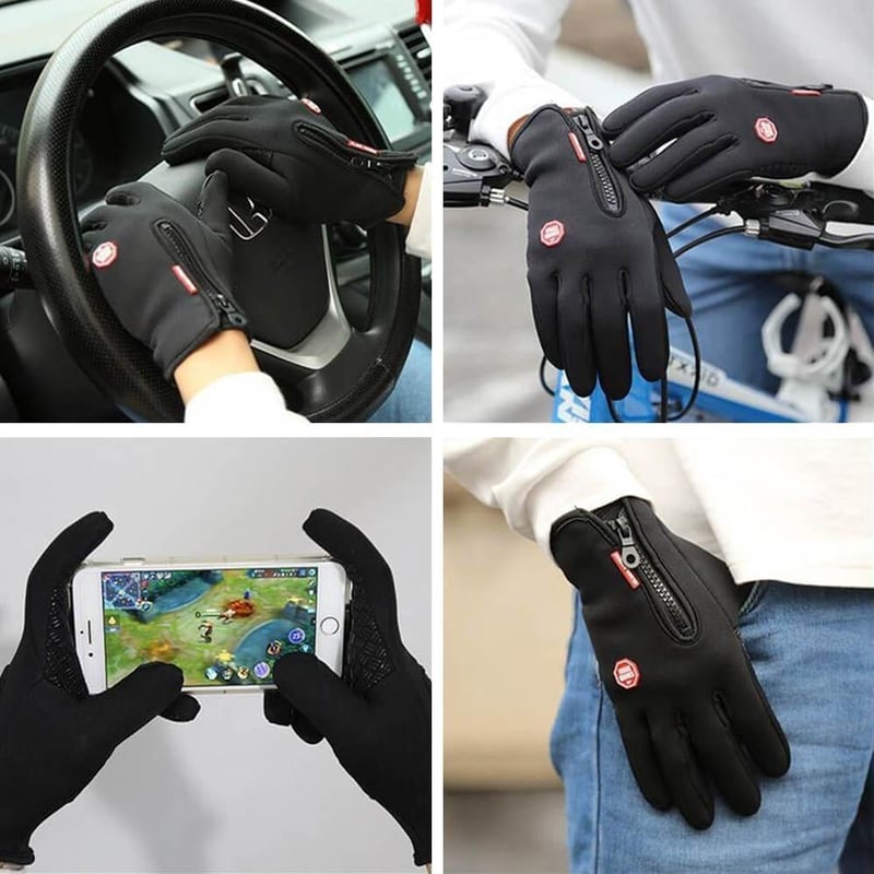 Winterhandschuhe – winddicht, wasserdicht, rutschfest & touchscreen-fähig (mit optionaler USB-Heizfunktion)