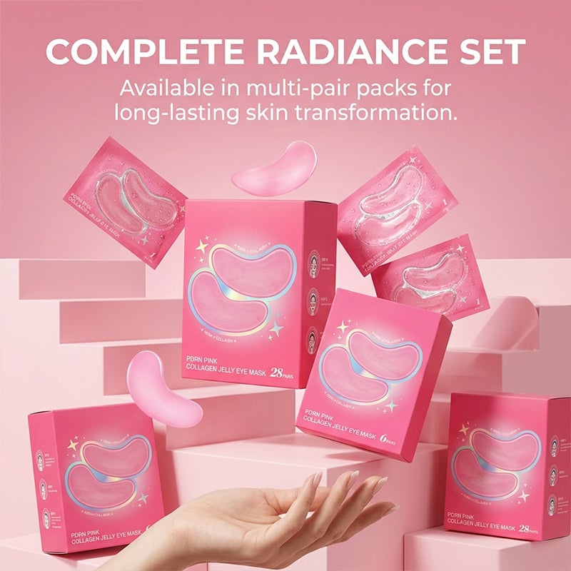 Pink Collagen Jelly Eye Mask