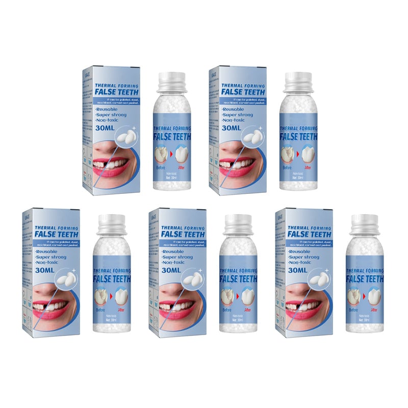 ✨ Moldable False Teeth for Temporary Tooth Fillings