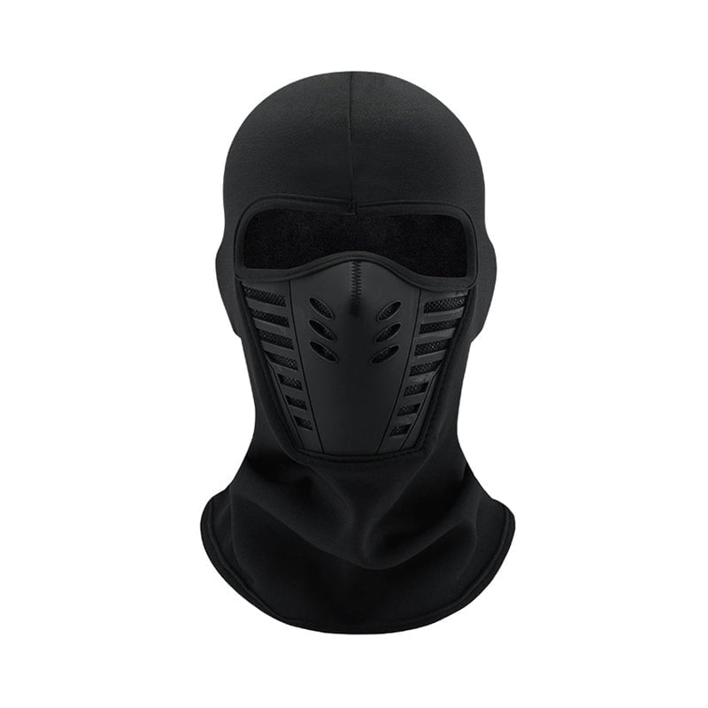 Winterliche, winddichte Thermo-Fleece-Gesichtsmaske für Radfahren und Outdoor-Sportarten.