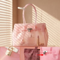 Transparent TPU Jelly Handbag
