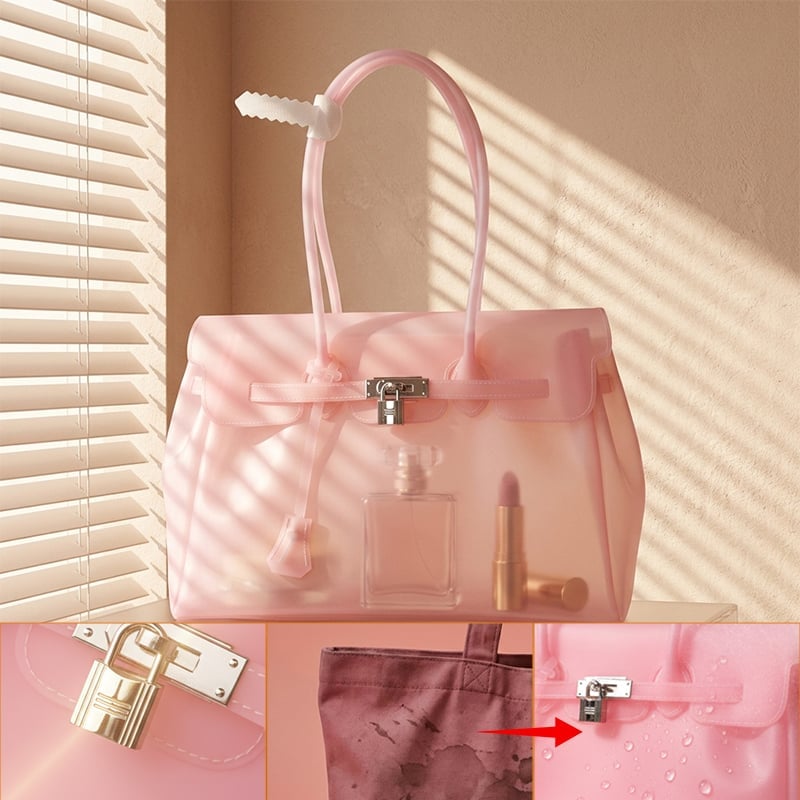 Transparent TPU Jelly Handbag