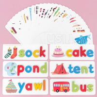 Wooden Alphabet Spelling Game for Kids
