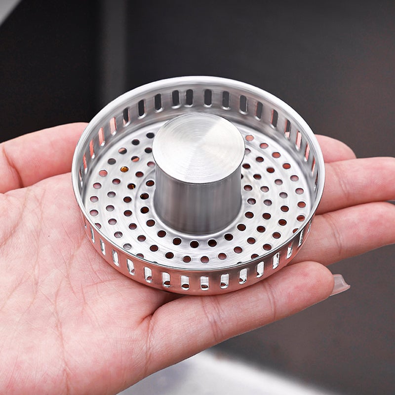 Upgraded 3-in-1 Kitchen Sink Drain Strainer