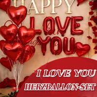 Valentinstag-Ballondekorationen