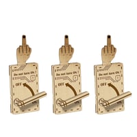 Funny Middle Finger Switch Toy