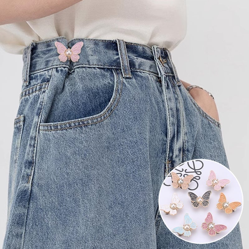 Pearl Butterfly Waist Buckle