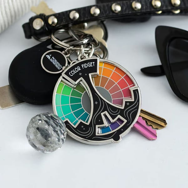 Color Fidget Enamel Pin(✨A Wheel Of Twenty Hues)