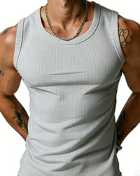 Tanktop Herren Gerippt Racerback