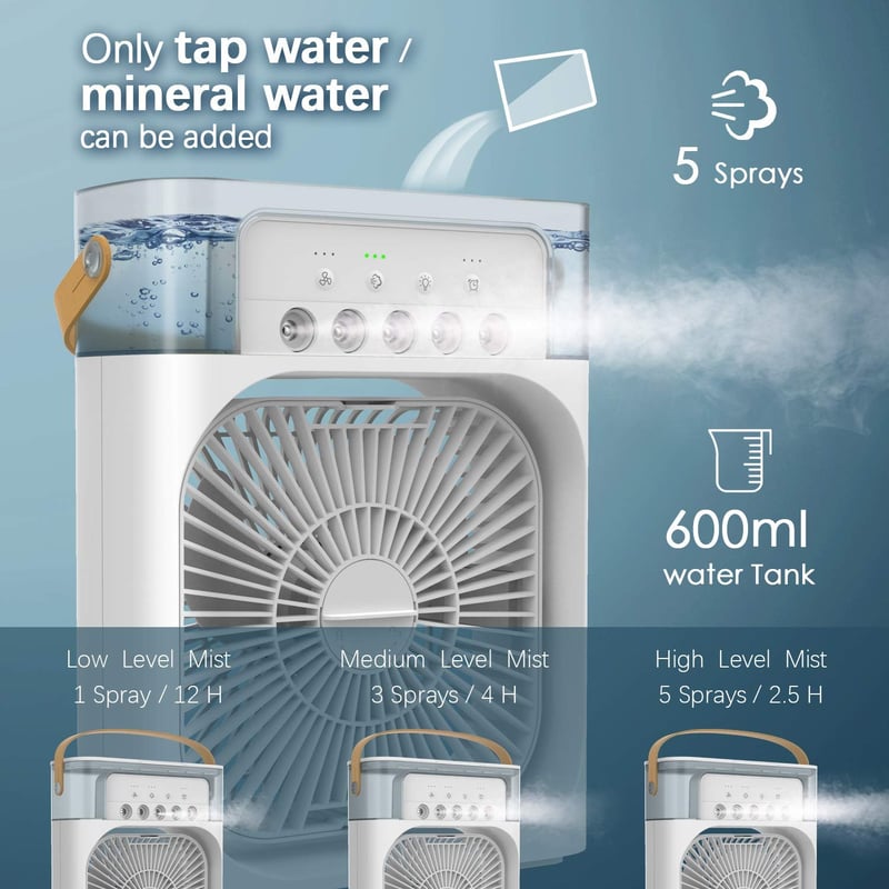 Water-cooled Air Cooler (USB Plug)