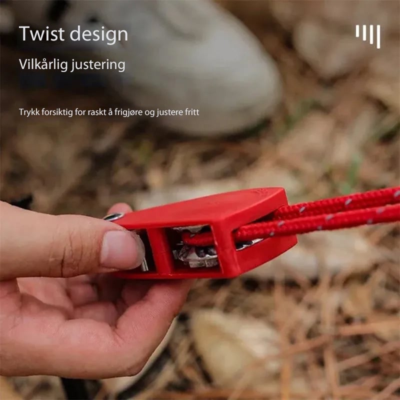 Bærbar Justerbar Fix Camping Tau