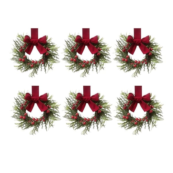 Christmas Small Wreath for Window Door