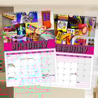 Retour aux années 80 - Calendrier mural 2025