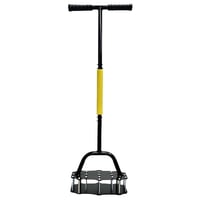Manual Spring-Loaded Lawn Aerator & Tiller