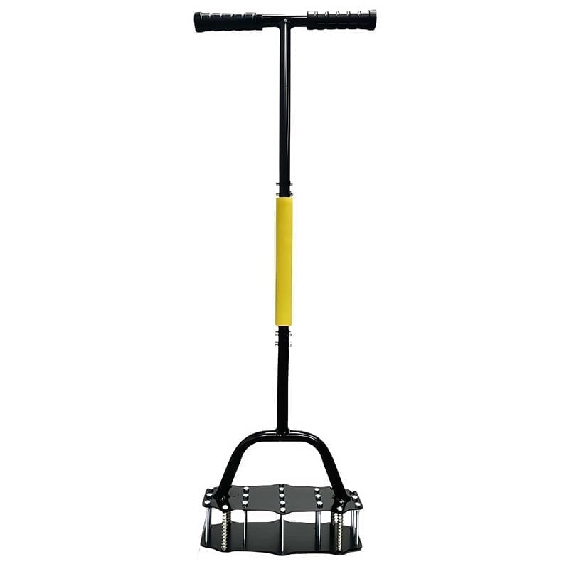 Manual Spring-Loaded Lawn Aerator & Tiller