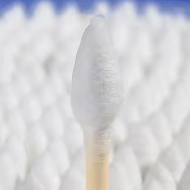 Double-ended cotton swabs