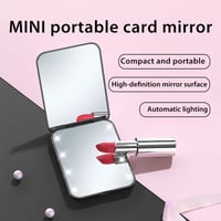Mini LED Magnification Pocket Mirror