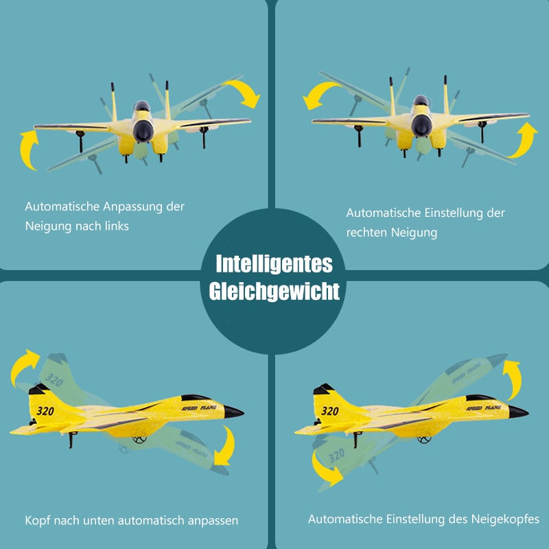 Neues ferngesteuertes drahtloses Flugzeugspielzeug