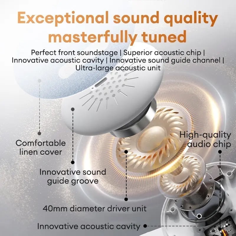 Bone Conduction Pillow Speaker
