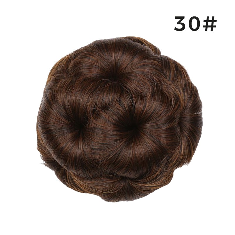 Bun pruik clip