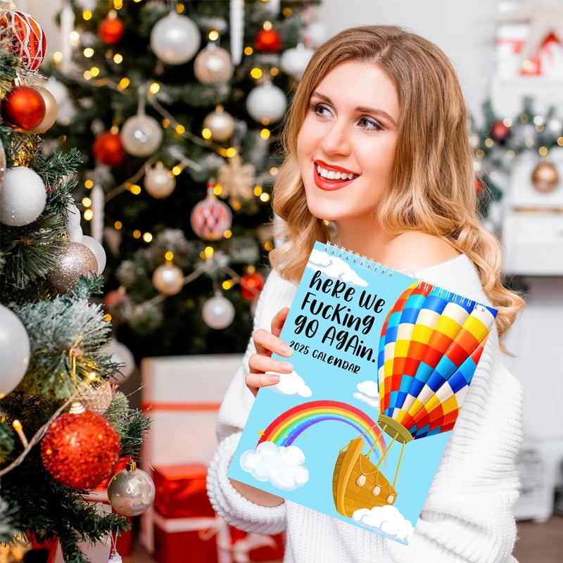2025 Here We Fucking Go Again-kalender