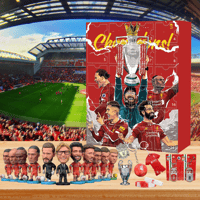 VORVERKAUF > Adventskalender des Liverpool Football Club – Der mit den 24 kleinen Türen