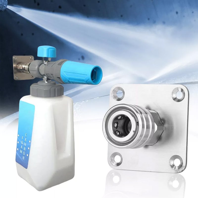 Wall-Mounted Pressure Washer Storage Rack