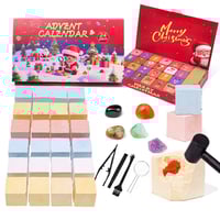 Christmas Advent Crystal Blind Box (24 Grids)