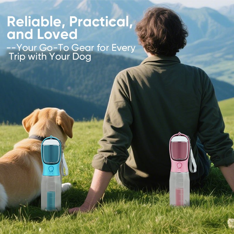 Sakerplus Portable Dog Water Bottle
