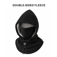 Fleece Double Layer Integrated Hat