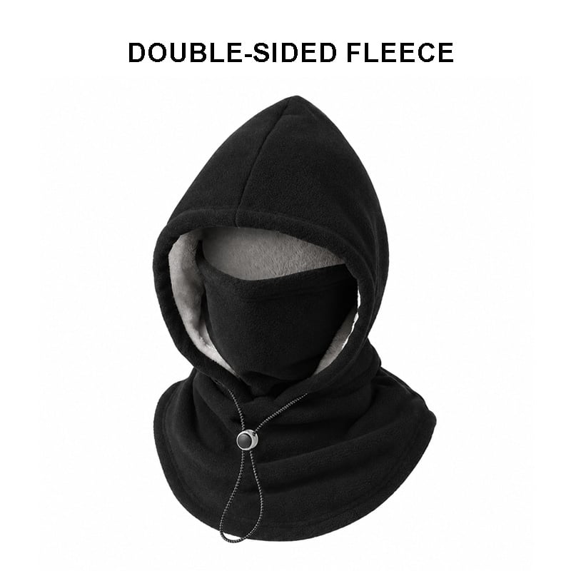 Fleece Double Layer Integrated Hat
