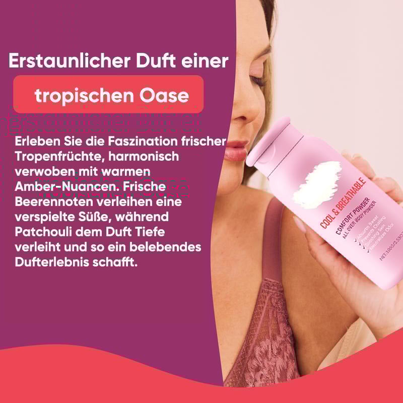 Antitranspirant Körperpuder