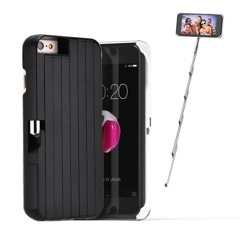 Bluetooth Selfie Stick Handy Hülle für iPhone