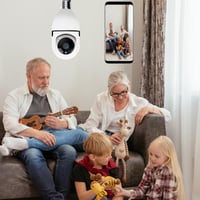 Wireless Wifi Light Bulb Camera Security Camera