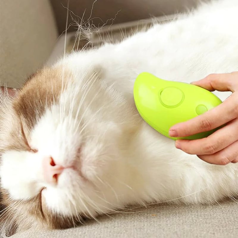 Spray floating hair comb