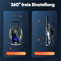 Kabellos aufladbarer Telefonhalter