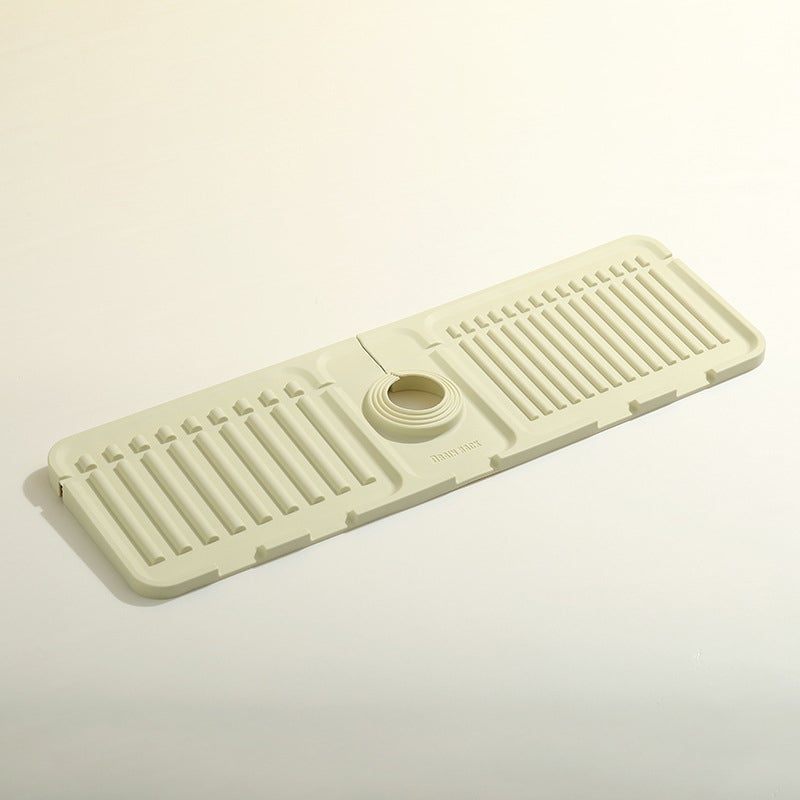 Sloped Draining Splash Guard Mat