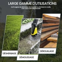 Tête de débroussailleuse en fil d'acier
