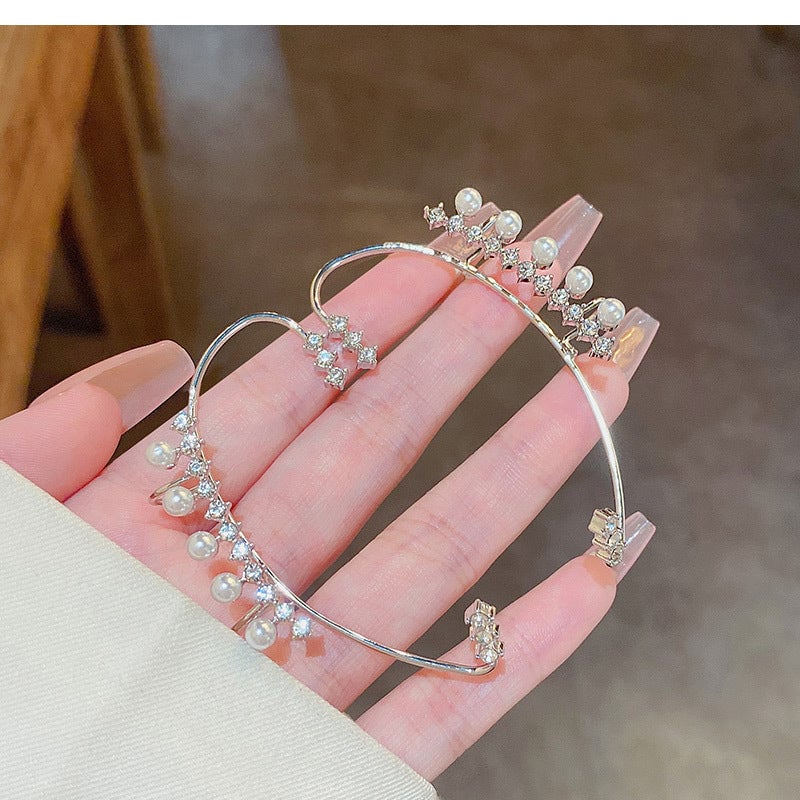 Ohrknochen Clip auf Manschette Ohrring