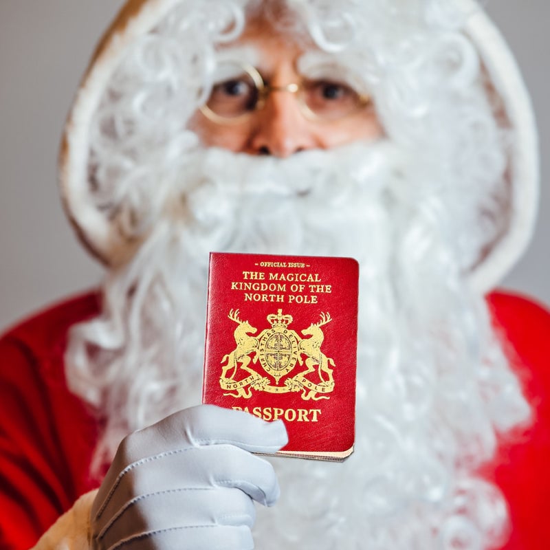 Santa Claus Father Christmas Passport