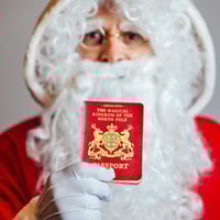 Santa Claus Father Christmas Passport