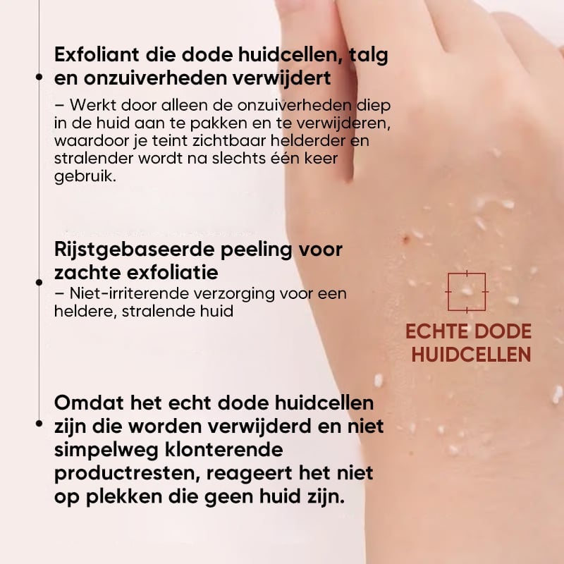 Zachte Exfoliërende Ampul