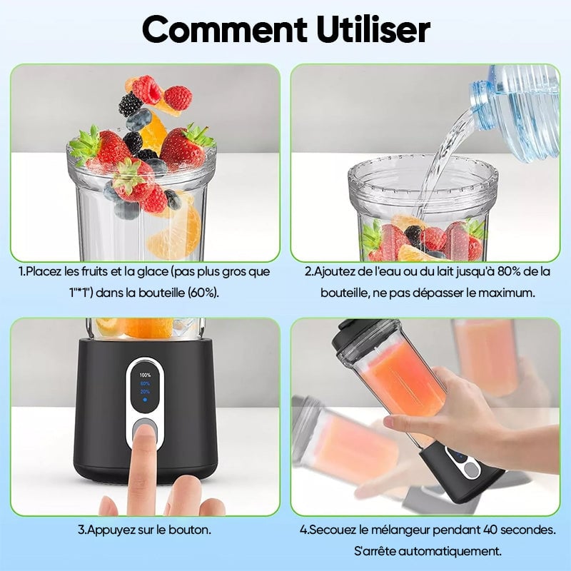 Gobelet Mélangeur Portable